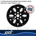thumbnail image 3 of Coast to Coast International IMP491BLK Ws 21-23 F150 Gl Blk 18' 6 Y Spk Fits select: 2021 FORD F150 SUPER CAB, 2022-2023 FORD F150 SUPERCREW, 3 of 5