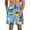 Pirate Marine Animals, variant on Polynesian Turtles Men's Beach Shorts, Surfing shorts, Swim trunks, Quick Dry Swim Trunks for Surfing Beach Fun - Large