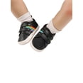thumbnail image 5 of Seyurigaoka Baby Rainbow Striped Sneakers, Anti-Slip Soft Sole Crib Shoes, 5 of 10