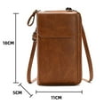 thumbnail image 2 of Portable Multifunction Cell Phone Pocket Bag Messenger Bags Handbag Clutches Wallet Card Holder Shoulder Bags Mini Crossbody Bags Women Purse WHITE, 2 of 8