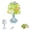 5_C, variant on Kiddiway Mosaic Table Lamp DIY Kit - Night Light Craft, Home Decor Project, Creative Arts and Crafts, Fun Activity for Kids and Adults,A