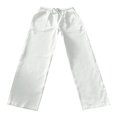 thumbnail image 5 of CONZONE Mens 2 Peice Linen Outfits Solid Color Short Sleeve Henley Shirts Pant Sets Breathable Summer Track Suits, 5 of 5