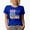 Royal Blue, variant on One Cute Chick, Groovy Text & Cute Chicken Art Merch Gift, Black T-Shirt, Small