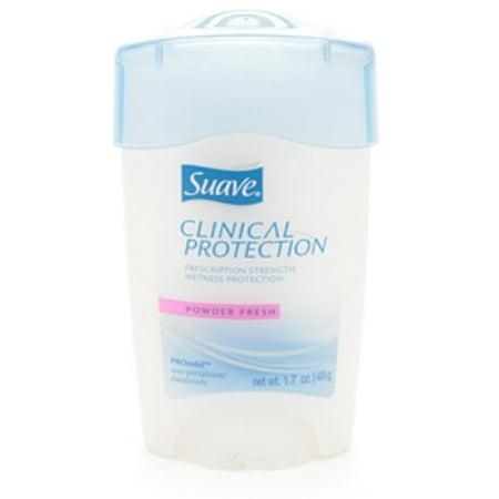 Suave Clinical Protection Anti-Perspirant Deodorant Powder Fresh 1.70 oz (Pack of 6)