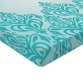 thumbnail image 2 of Ambesonne Blue Fitted Sheet, European Victorian Design, Twin XL Size, Blue, 2 of 3