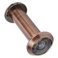 thumbnail image 1 of Anti Theft 220 Degree Viewing Angle Safety Door Viewer with Back Cover for Home Use(Red Bronze Color ), 1 of 5