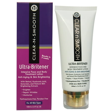 Clear-N-Smooth Skin Lightening Whitening Brightening 