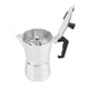 thumbnail image 3 of Cafetera Moka de aleación de aluminio de 300 ml y 10 oz para 6 tazas, cafetera portátil para el hogar, cafetería al aire libre, 3 of 15