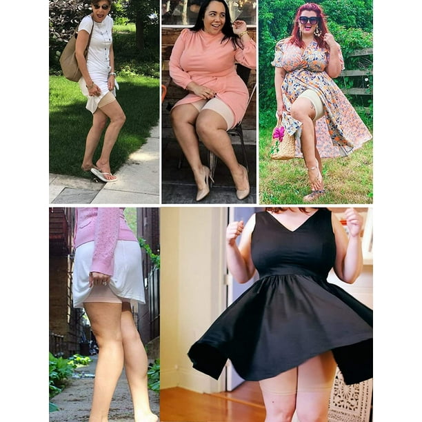 HTAIGUO Slip Shorts Comfortable Smooth Slip Shorts for Women Under Dress  Leggings Undershorts 