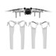 thumbnail image 5 of 4 patas de aterrizaje para drones compatibles con DJI MINI 3 PRO, tren de aterrizaje delantero y trasero, patas de soporte elevadas, accesorios de repuesto para drones., 5 of 8