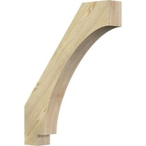 4"W x 24"D x 30"H Imperial Rough Sawn Knee Brace, Douglas Fir