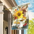thumbnail image 6 of Welcome Fall Sunflower Jar Decoration Autumn House Flag Outdoor Yard Flag 28" x 40", 6 of 6