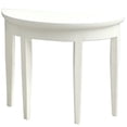 thumbnail image 1 of Miniature Furniture Mini House Half Round Table Craft Furniture for Kids, 1 of 9