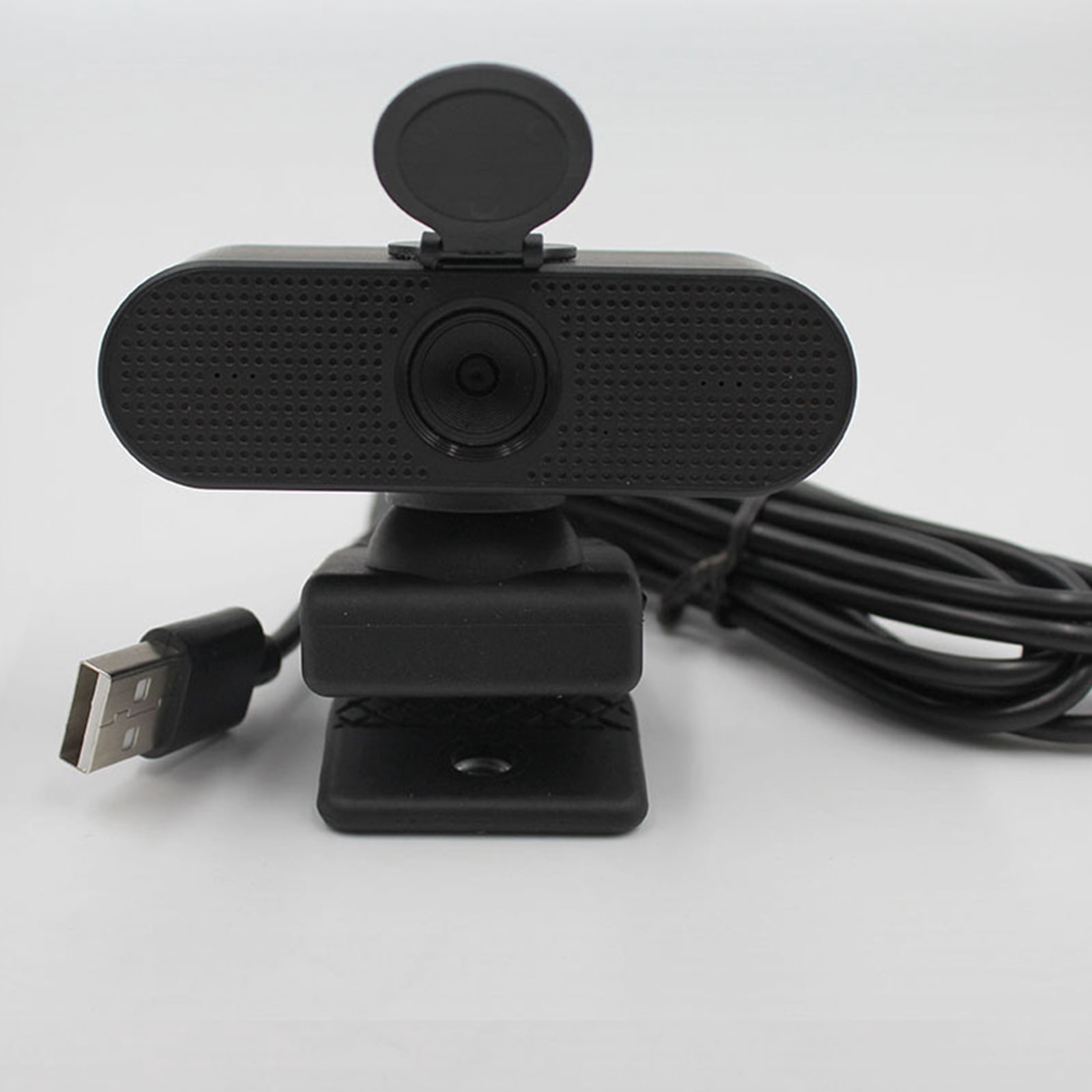 Drrntien Adjustable Webcam Free Drive Network Camera Noise Reduction for Online Class