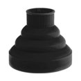 thumbnail image 4 of Difr de ondulado pa salón de peluquería con cubierta de soplador plegable universal Negro Zulema Cubierta del difusor del secador de pelo, 4 of 8