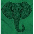 thumbnail image 2 of Elephant Spirit Animal Henna Mandala Men's Graphic T Shirt Tees Brisco Brands S, 2 of 6
