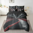 thumbnail image 2 of Erosebridal Racing Car Street Bed in a Bag Twin size, Extreme Sports Bed Set, Teenager, Reversible 7-Piece, 2 of 5
