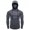 Gray, variant on Mens Face_Cover Button Sports Long Sleeve Vest Hooded Splice Large Open-Forked Male Tank Tops Shirt Blouse 2023