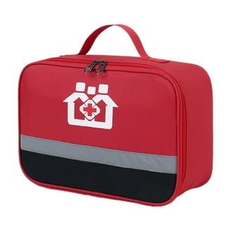 EpiPen Carry Case With Carabiner - Red Velour Holder Bag For 1 Epinephrine Pen, Travel, Sports, Emergency