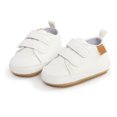thumbnail image 4 of Bwdbhd Walking Shoes Baby Baby Boy Girl Shoes Non Slip Sneakers Breathable Lightweight Toddler First Walking Shoes White,6 Months, 4 of 5