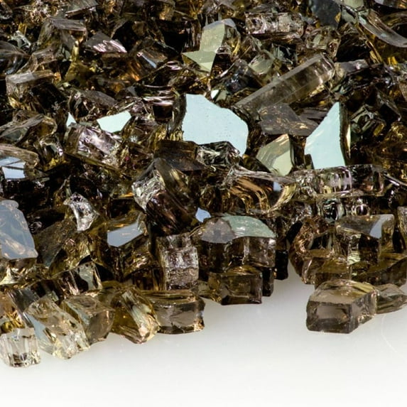 Fireglass Plus 10 Lbs 1/4" Reflective Fireglass - Bronze