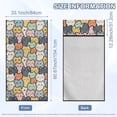 thumbnail image 5 of ZUXONGSY Car Seat Cover Towel Funny Cat Print Cars Seat Towel Covers Absorbent Auto Front Seat Covers for After Gym Workout, Running, Beach Sports, 5 of 8