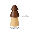 thumbnail image 2 of FUTUREORYY Portable Wood Toothpick Case Multi Walnut Wood Family 1Set 3.8X1.8X1.8in, 2 of 8