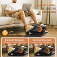 thumbnail image 4 of Under Desk Elliptical Machine, Electric Elliptical  Machine w/Remote & 12 Speeds Level, Manual & Auto Mode, Elliptical Traier for Seniors Seated Pedal Exerciser for  Office, 4 of 6