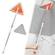 thumbnail image 1 of Lavadora de pared extensible giratoria de 360 grados, transpirable, multifunción, limpieza de ventanas, de polvo triangular para baño, 1 paño Soledad Trapeador de polvo triangular, 1 of 10