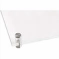thumbnail image 2 of 4 Pcs Standoff Screws Wall Mount Acrylic Picture Frame Hardware 1/2 x 1 Inch Aluminum Silver Finish, 2 of 5