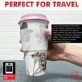 thumbnail image 4 of Eco Bamboo Fiber Travel Mug, 22oz, 4 pack, 4 of 6