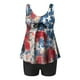 thumbnail image 5 of MKLEKYY Bikini Mujer Traje De Baño Women'S Summer Tankini Swimsuit Two Piece Printed Suspender Shorts Split Swimsuit (2), 5 of 5