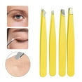 thumbnail image 5 of Eyebrow Tweezers Stainless Steel Hair Plucker for Women, Precision Slant Pointed Tweezers Set, Multi-Purpose Eyebrow Grooming Tool with Four Different Shaped Tweezers, Durable and Easy To Use, 5 of 5