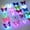 glittering-40pcs, variant on 3D LED Butterfly Night Lights, 20Pcs Single and Double Butterfly Decoration Light, Glowing Flash Wall Stickers Light for Bedroom, Garden, Backyard, Party, Lawn, Living Room Decor