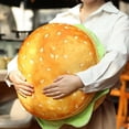 thumbnail image 2 of Hamburger Throw Pillow Cute Toy Pillow Plush Soft Sofa Cushion Pillow For Birthday Gift Toy, 2 of 7