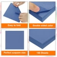 thumbnail image 3 of Unique Bargains 150 Sheets Origami Paper Double Sided Color 4x4Inch Scrapbook, Sapphire Blue, 3 of 7