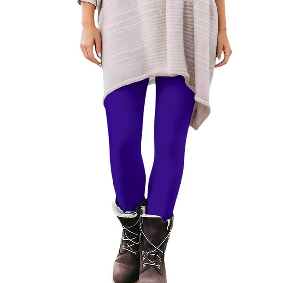 UJNDER Women's High Waist Yoga Pants Seamless Leggings Soft Stretchy for Gym Running Fitness Activewear Purple XXL