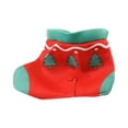 thumbnail image 2 of Christmas Sock Plush Hat Unisex Headwear Headdress Photography Prop Novelty Xmas, 2 of 4