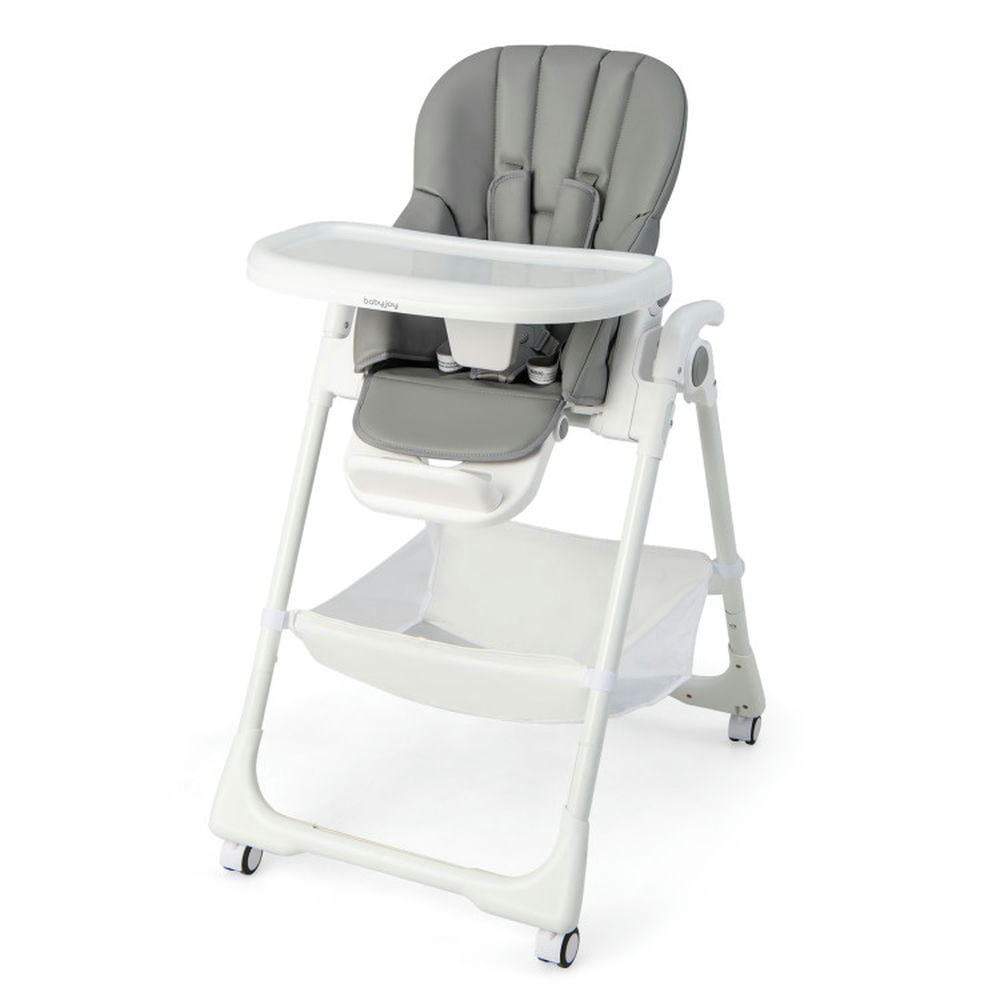 GVN Convertible Infant Dining Chair with 5 Backrest and 3 Footrest Positions-Gray, Compact and Portable High Chair, Foldable High Chair, Portable High Chair GVN Convertible Infant Dining Chair with 5 Backrest and 3 Footrest Positions-Gray, Compact and Portable High Chair, Foldable High Chair, Portable High Chair
