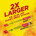 thumbnail image 2 of Slim Jim Monster Smoked Meat Sticks, Original Flavor, High Protein, 1.94 Oz. - Pack of 2, 2 of 5