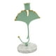 thumbnail image 3 of Hojas Portavelas Cónicos Decorativos Velas de Oración Mantel Candelabro Candelabros para Sala de Estar, Cena, Mesa, Inauguración de La Casa Ginkgo biloba verde Sunnimix Portavelas, 3 of 8