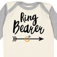 thumbnail image 4 of Inktastic Ringbearer with Arrow Boys Long Sleeve Baby Bodysuit, 4 of 5