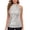 Grey, variant on Essentials Womens Tank Tops Camisole Sequin Halter Solid Sparkly Party Summer Y2K Going Out Basic Cami Shirt