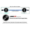 thumbnail image 2 of LINKUP - 4 Pin CPU ATX Motherboard PSU Power Supply Braided Sleeved Custom Mod PC Extension Cable w/Combs┃Single, 2 of 5