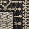 thumbnail image 6 of Haperlare Black Indoor/Outdoor Area Rug 5'3" x 7'3" Bohemian Rustic Kitchen Rugs for Backyard Balcony, 6 of 7