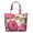 Boho, variant on Boho Bloom Travel Duffel Watercolor Flower Pattern Weekender Bag, Lightweight, , Multiple Pockets, for Women
