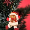 thumbnail image 4 of Adornos navideños de Papá Noel bailando, juguetes colgantes para árbol de Navidad, decoración del hogar, regalo de Navidad para niños, 4 of 4