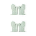thumbnail image 2 of pitrice 1 Paire Gant Micro-Ondes Mitaines de Cuisine Résistantes au Four Vert 2Set, 2 of 6