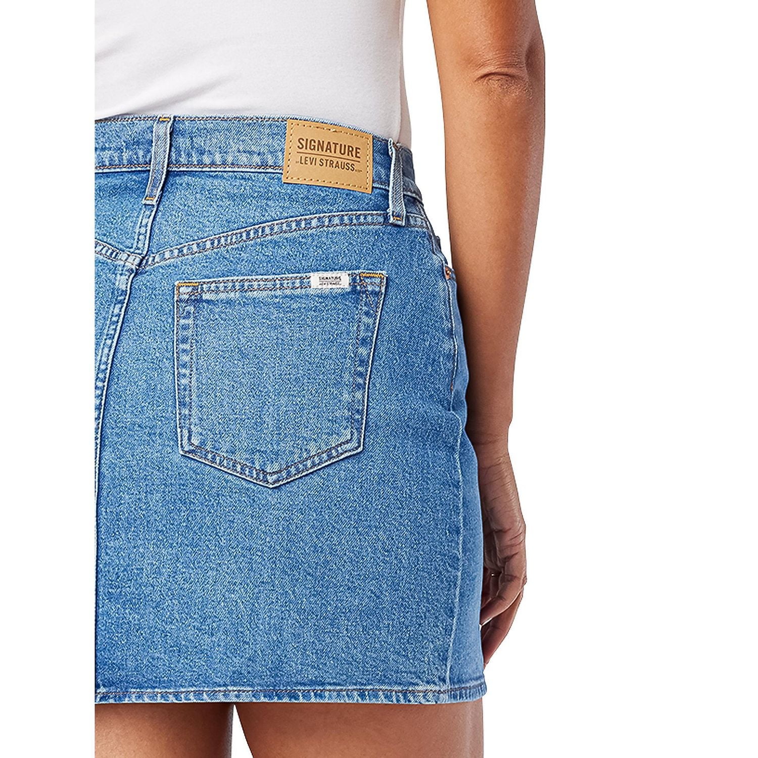 Levi Strauss SignatureMC Minijupe d’époque pour femme