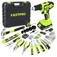 thumbnail image 1 of Juego de herramientas, destornillador inalámbrico de iones de litio FASTPRO de 20 V, 177 piezas, 1 of 9